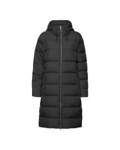 Jack Wolfskin Frozen Palace long coat dames zwart