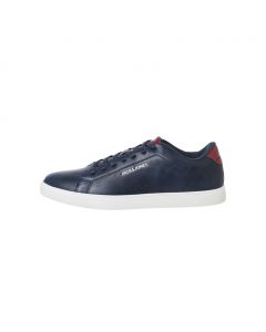 Jack & Jones Boss sneaker heren navy/red dahlia