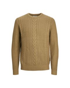 Jack & Jones Caden gebreide pullover heren otter