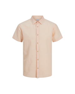 Jack & Jones Summer Korte Mouw Overhemd Pink Nectar