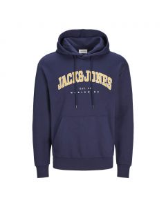 Jack & Jones Caleb Sweat Hood Navy Blazer