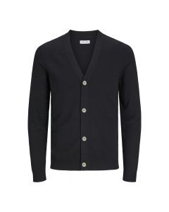 Jack & Jones Emil knit button cardigan heren zwart