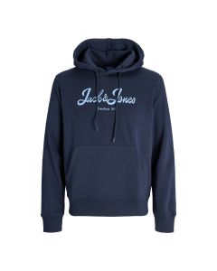 Jack & Jones Jor Time sweat hood heren navy blazer