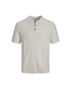 Jack & Jones Sandri Knit Polo Cloud Dancer