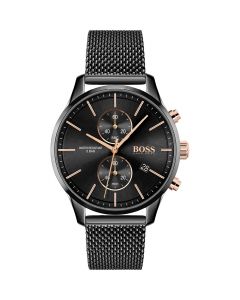 Hugo Boss Associate heren horloge zwart