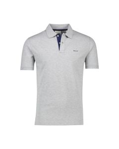 Gant Regular Fit Contrast Pique Rugger Polo Grey Melange