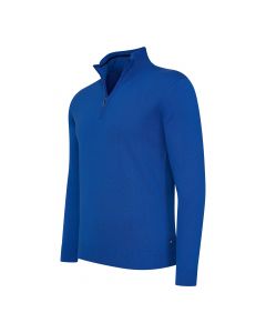 Cappuccino Italia Bergamo Zip Pullover Royal