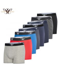 Cappuccino Italia 8-pack boxers heren stripe  mix