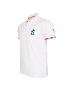 Cappuccino Italia Dutch Lion Polo - Wit