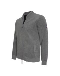 Cappuccino Italia Sherpa fleece vest heren antraciet