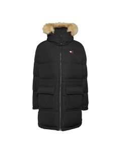 Tommy Jeans midi winterjas Alaska jacket dames zwart