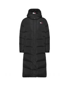 Tommy Jeans Alaska long puffer jacket dames zwart