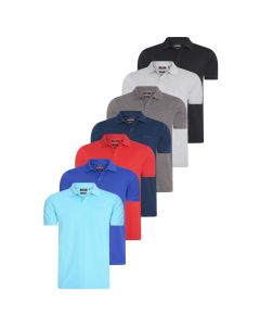 Pierre Cardin classic heren polo zwart > 10-pack