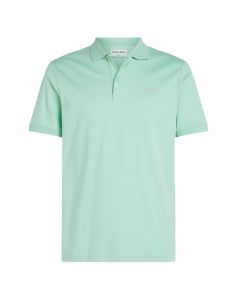 Calvin Klein Liquid Touch slim polo heren Lichen