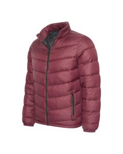 Cappuccino Italia puffer jacket heren burgundy rood