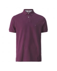 Tommy Hilfiger 1985 regular polo heren heritage plum