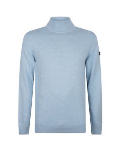 Presly & Sun Keith turtle neck pullover heren sky