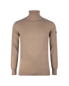 Presly & Sun Keith turtle neck pullover heren taupe