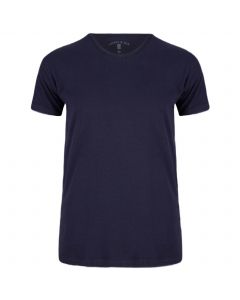 Presly & Sun Steve T-shirt V-neck heren navy