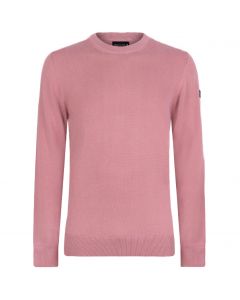 Presly & Sun Will roundneck knitted pullover heren old pink