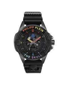 Philipp Plein horloge the Skull heren zwart / multi