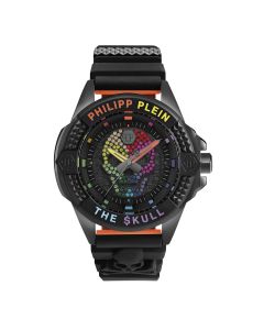 Philipp Plein horloge the Skull heren zwart / multi