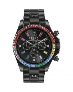 Philipp Plein horloge Nobile heren zwart / multi