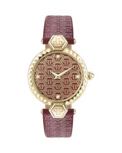 Philipp Plein horloge Plein Couture dames goud / rood