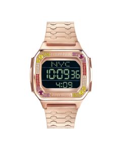 Philipp Plein horloge Hyper Shock unisex roségoud