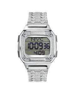 Philipp Plein horloge Hyper Shock unisex zilver