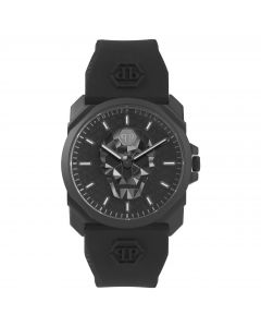 Philipp Plein Skull King herenhorloge zwart