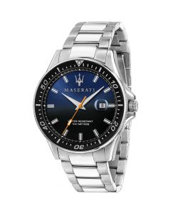 Maserati Horloge Sfida Zilver 44mm