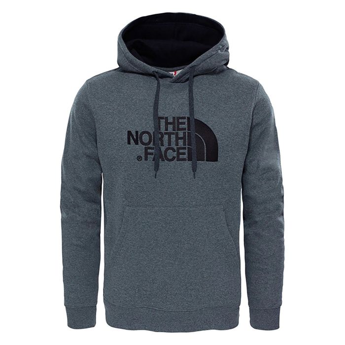 The north face online hoodie grijs